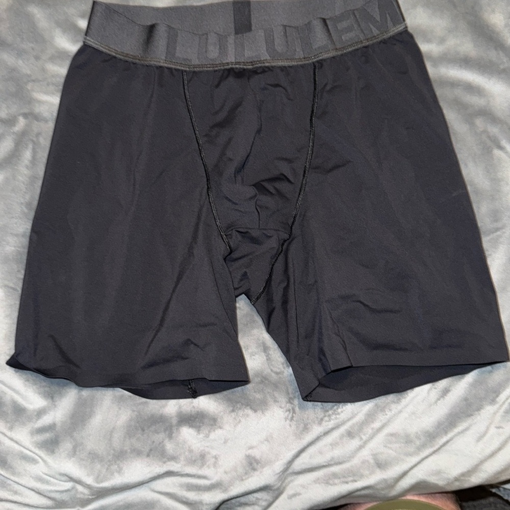Lululemon Athletica Black Performance Boxer Briefs